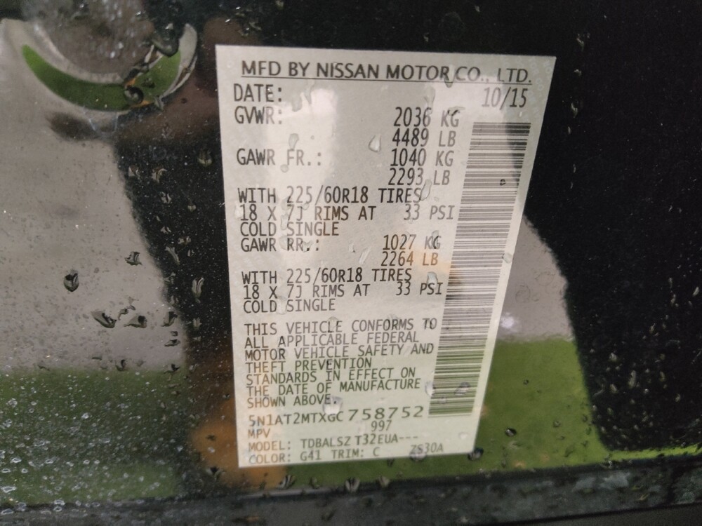 2016 Nissan Rogue in Union City, GA 30291 - 18084700 33