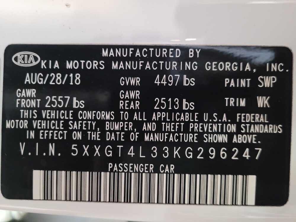 2019 Kia Optima in Jacksonville, FL 32210 - 18084706 33