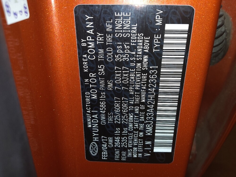 2017 Hyundai Tucson in Oklahoma City, OK 73139 - 18084718 33