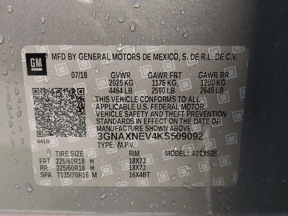 2019 Chevrolet Equinox in Tallahassee, FL 32304 - 18084722 33