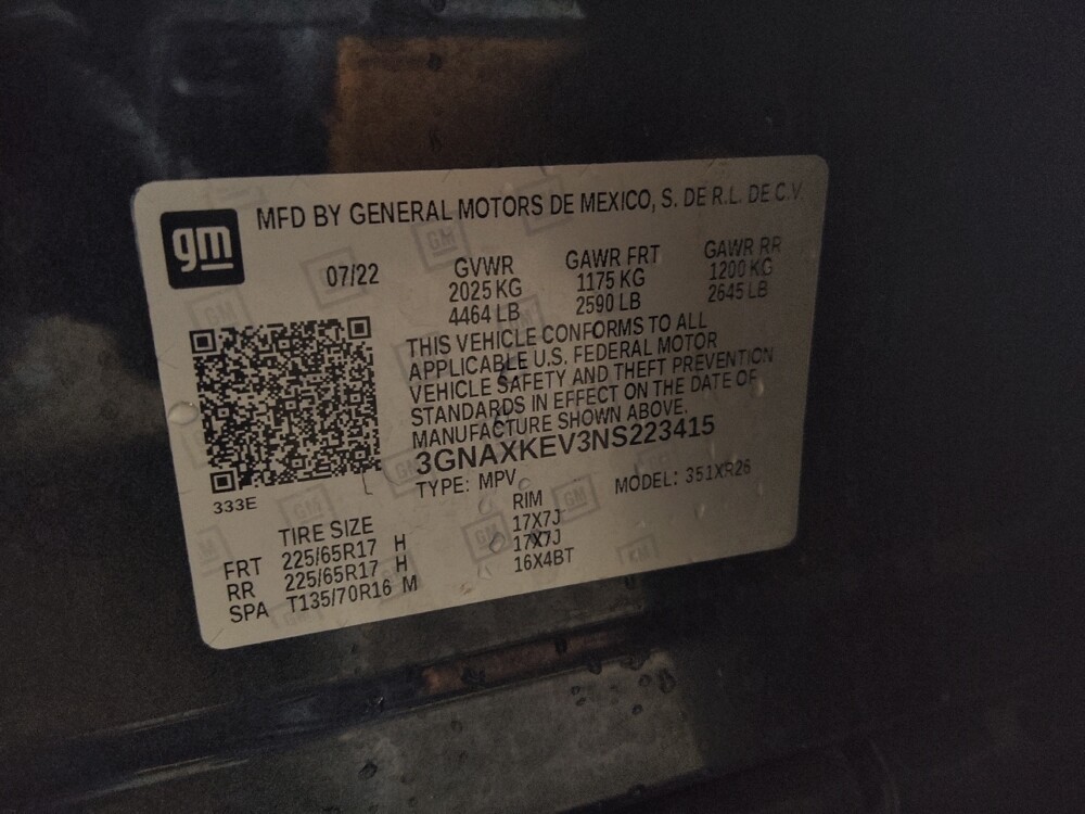 2022 Chevrolet Equinox in Tallahassee, FL 32304 - 18084723 33