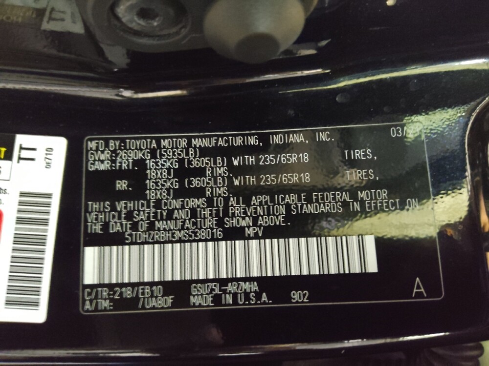 2021 Toyota Highlander in Raleigh, NC 27604 - 18084735 33