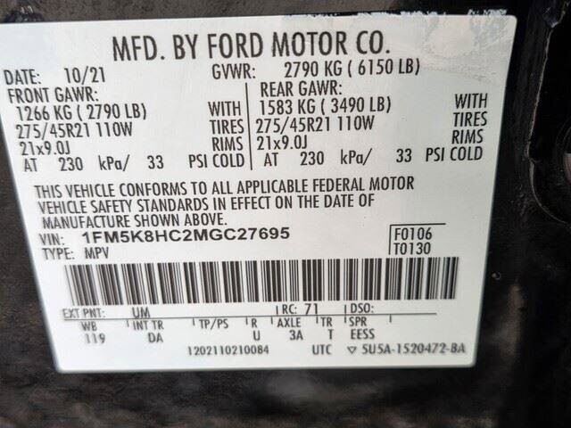 2021 Ford Explorer in Mesa, AZ 85212 - 18084780 35