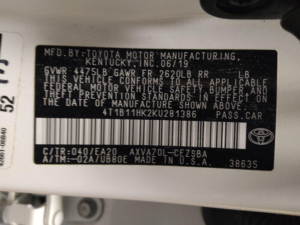 2019 Toyota Camry in Stone Mountain, GA 30083 - 18084808 33