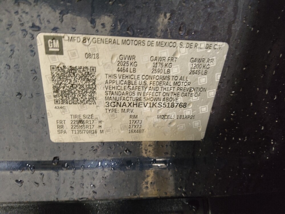 2019 Chevrolet Equinox in Stone Mountain, GA 30083 - 18084830 33