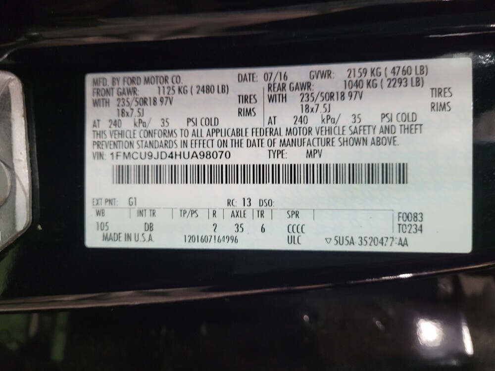 2017 Ford Escape in Plano, TX 75074 - 18084837 33