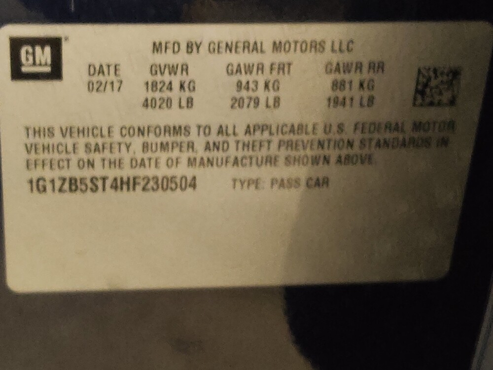 2017 Chevrolet Malibu in Tulsa, OK 74145 - 18084845 33