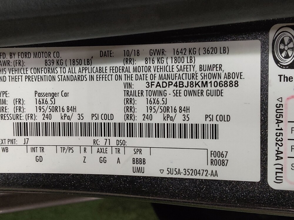 2019 Ford Fiesta in Round Rock, TX 78664 - 18084856 33