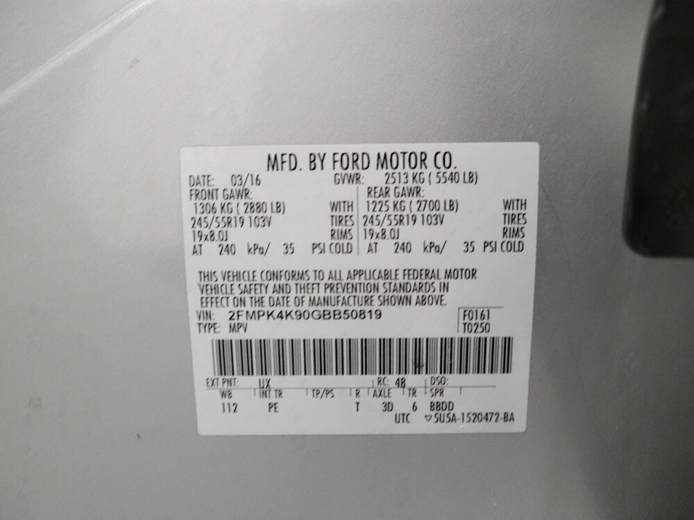 2016 Ford Edge in El Cajon, CA 92020 - 18084862 33