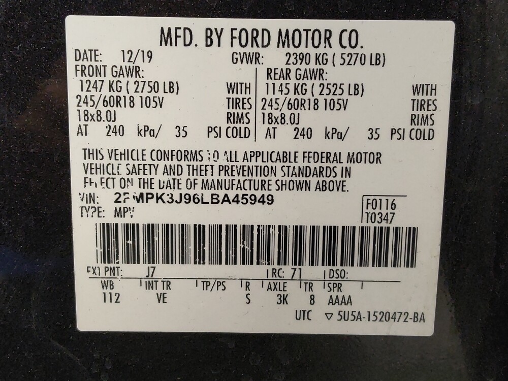 2020 Ford Edge in Phoenix, AZ 85015 - 18084867 33