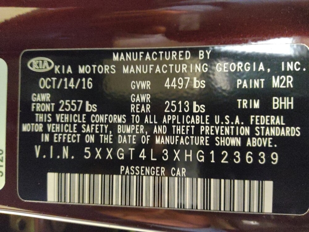 2017 Kia Optima in Glendale, AZ 85301 - 18084870 33