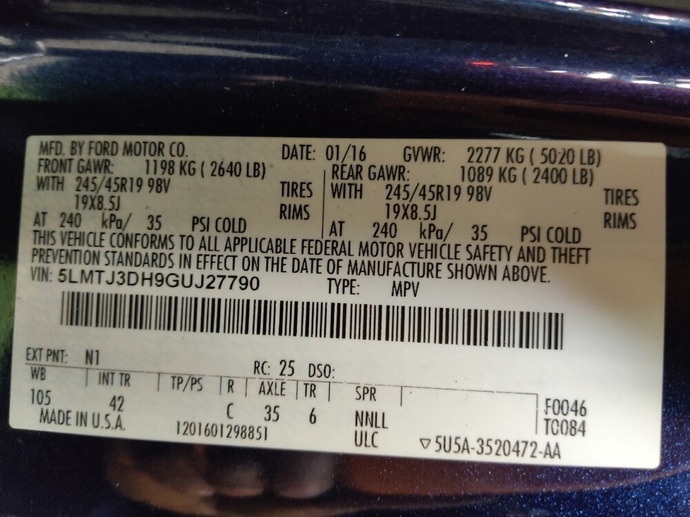 2016 Lincoln MKC in Tallahassee, FL 32304 - 18084885 33