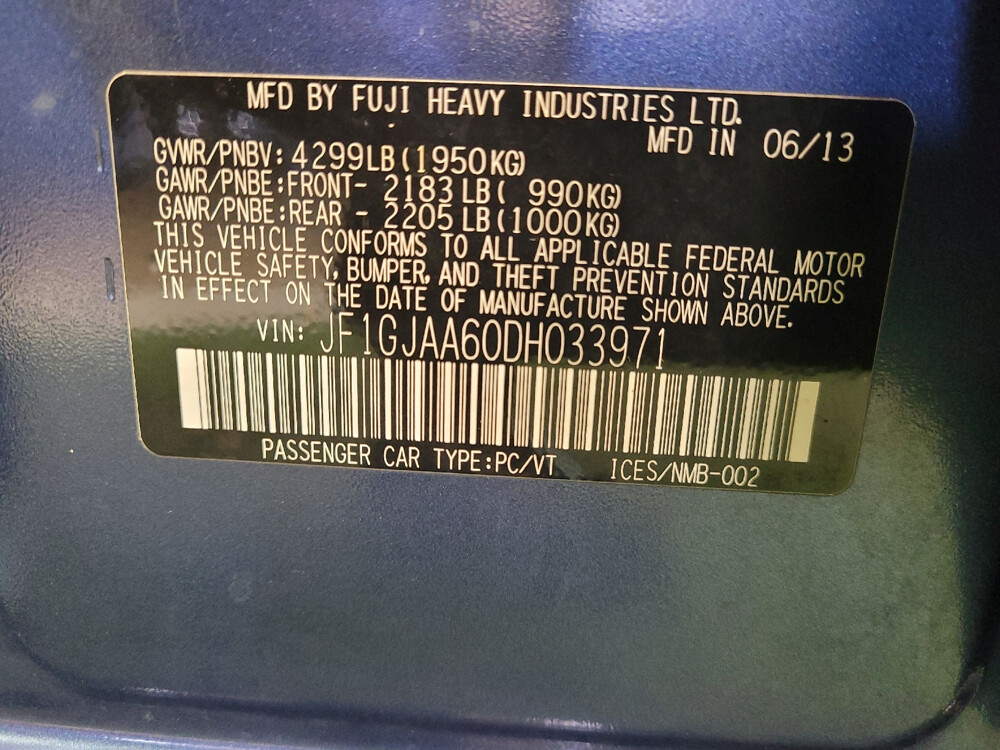 2013 Subaru Impreza in West Palm Beach, FL 33409 - 18084893 33