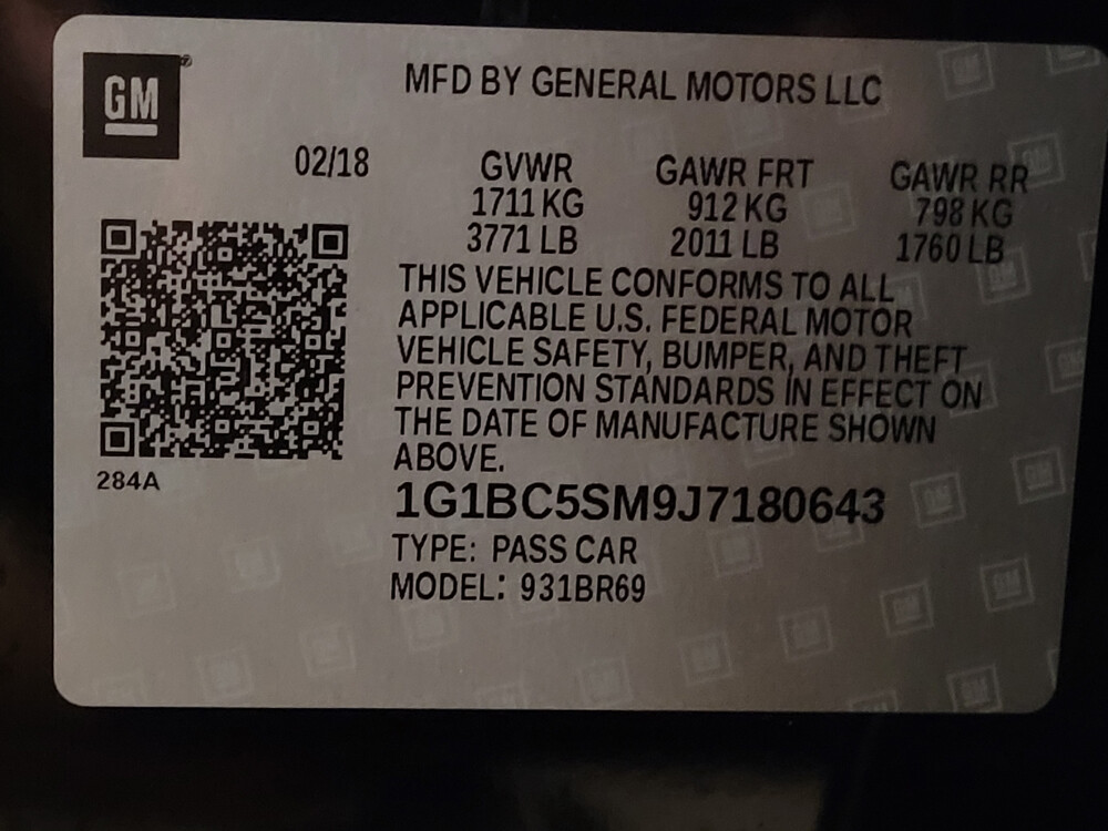 2018 Chevrolet Cruze in West Palm Beach, FL 33409 - 18084894 33