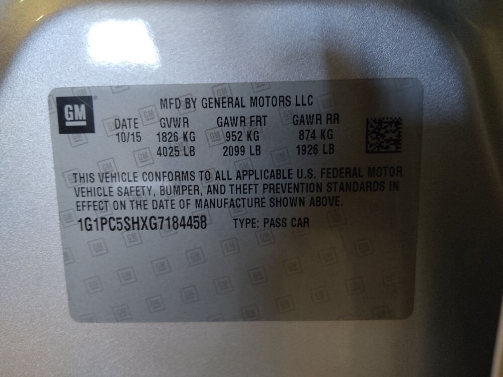 2016 Chevrolet Cruze in West Palm Beach, FL 33409 - 18084895 33