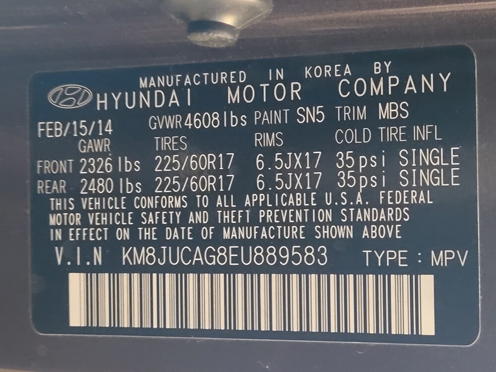 2014 Hyundai Tucson in West Palm Beach, FL 33409 - 18084908 33