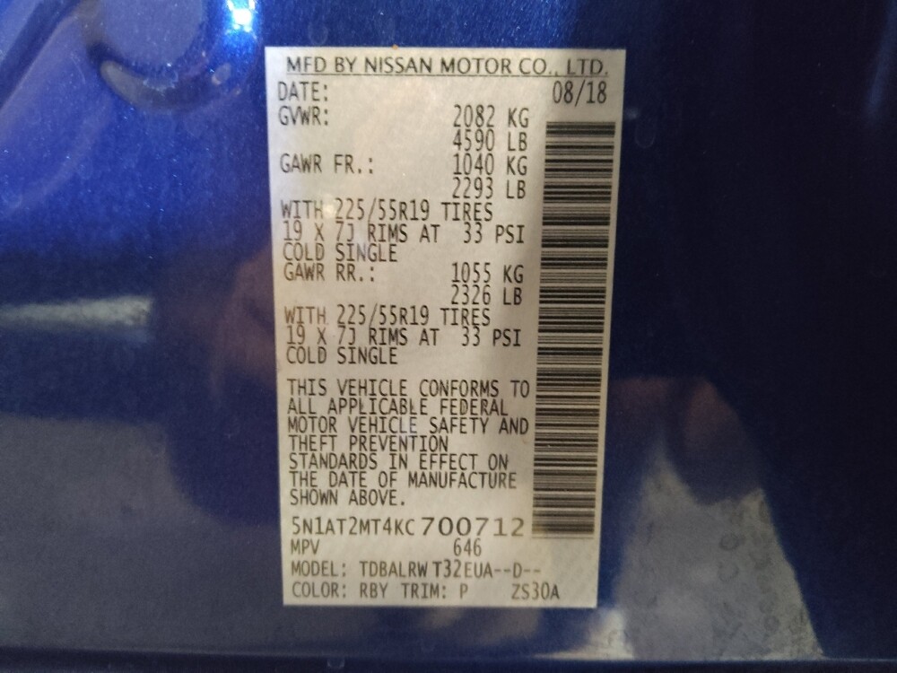 2019 Nissan Rogue in Sanford, FL 32773 - 18084913 33