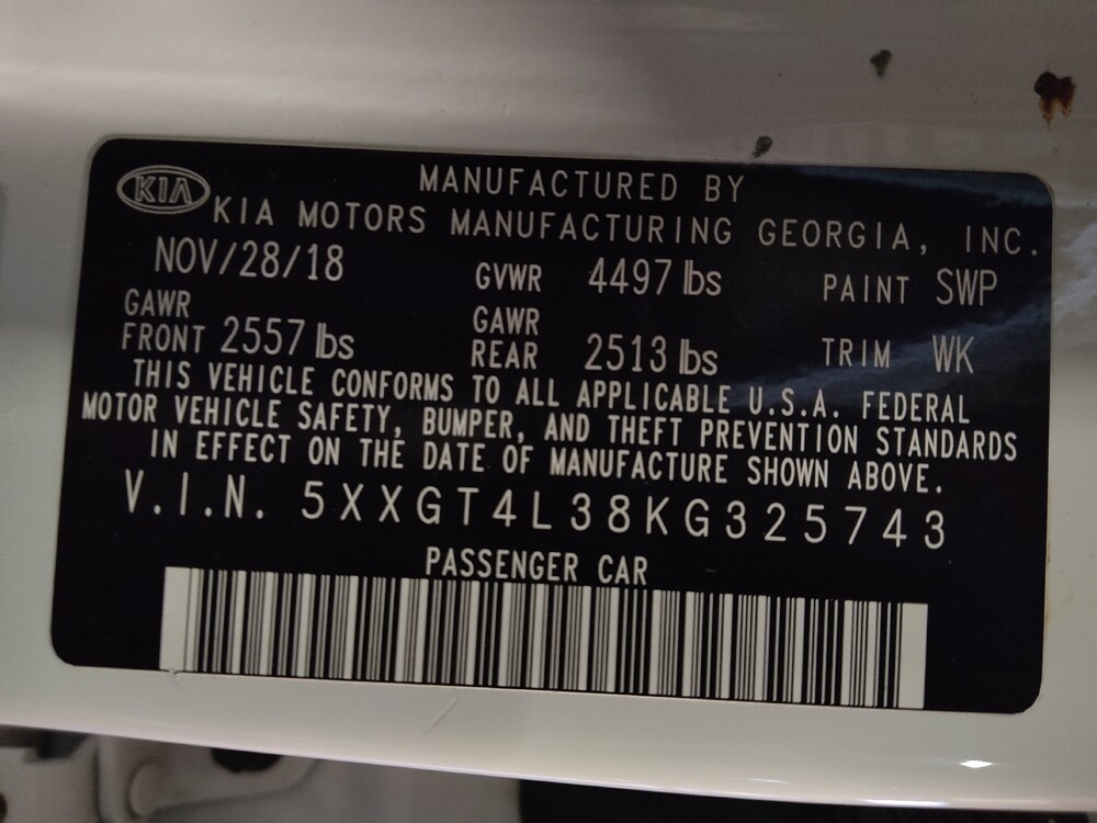 2019 Kia Optima in West Palm Beach, FL 33409 - 18084922 33