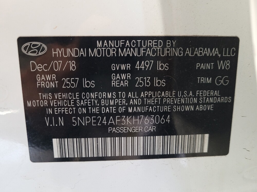 2019 Hyundai Sonata in Sanford, FL 32773 - 18084924 33