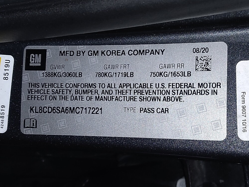 2021 Chevrolet Spark in Sanford, FL 32773 - 18084946 33