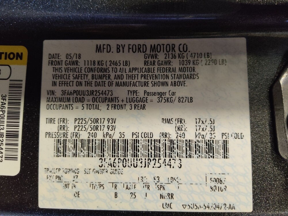 2018 Ford Fusion in Greenville, SC 29607 - 18084947 33