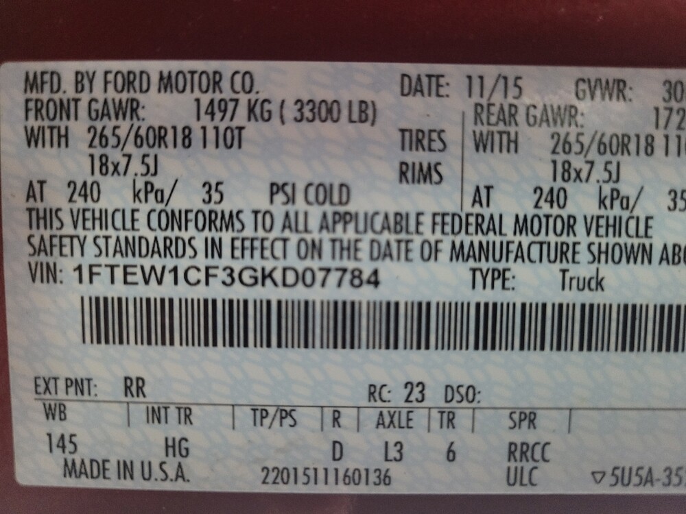 2016 Ford F150 in St. Louis, MO 63125 - 18084959 33