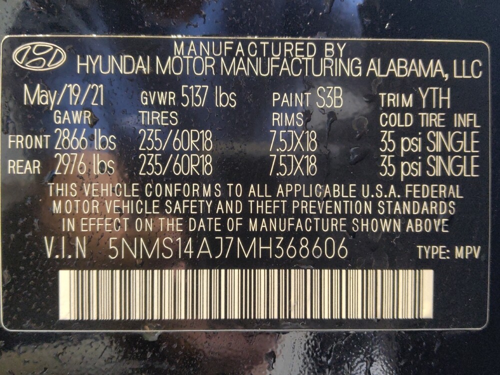 2021 Hyundai Santa Fe in Houston, TX 77060 - 18084965 33