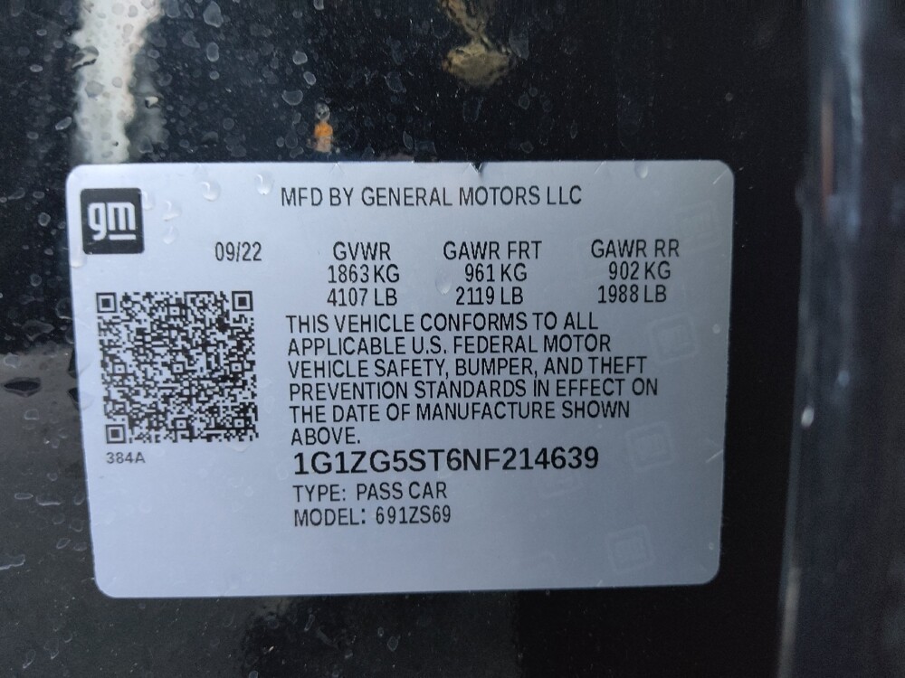 2022 Chevrolet Malibu in Houston, TX 77060 - 18084974 33