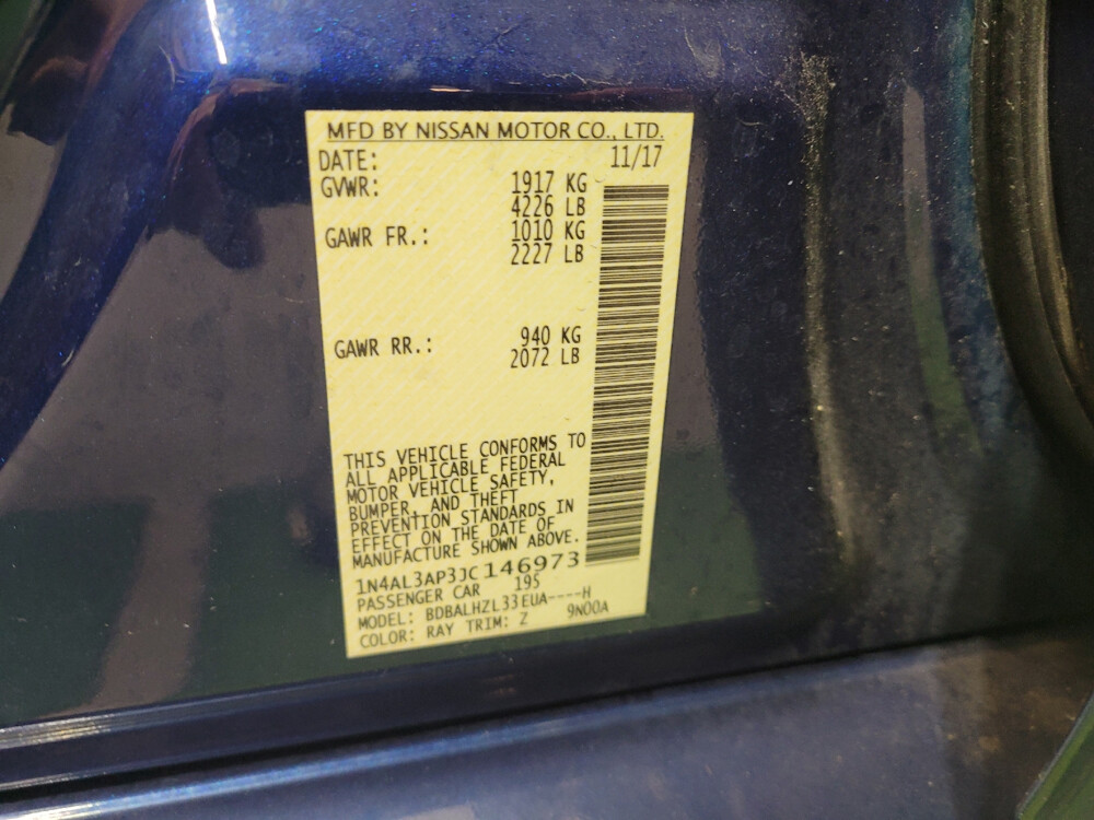 2018 Nissan Altima in St. Louis, MO 63136 - 18084980 33