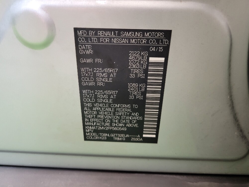 2015 Nissan Rogue in Cincinnati, OH 45255 - 18084988 33