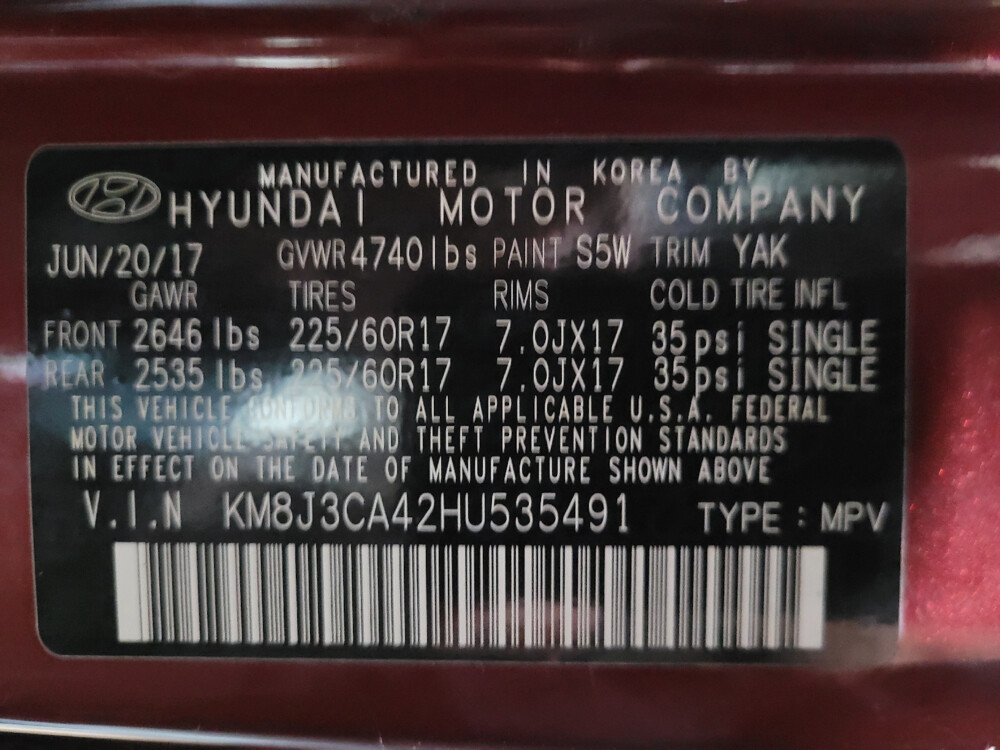 2017 Hyundai Tucson in Chesapeake, VA 23320 - 18084993 33