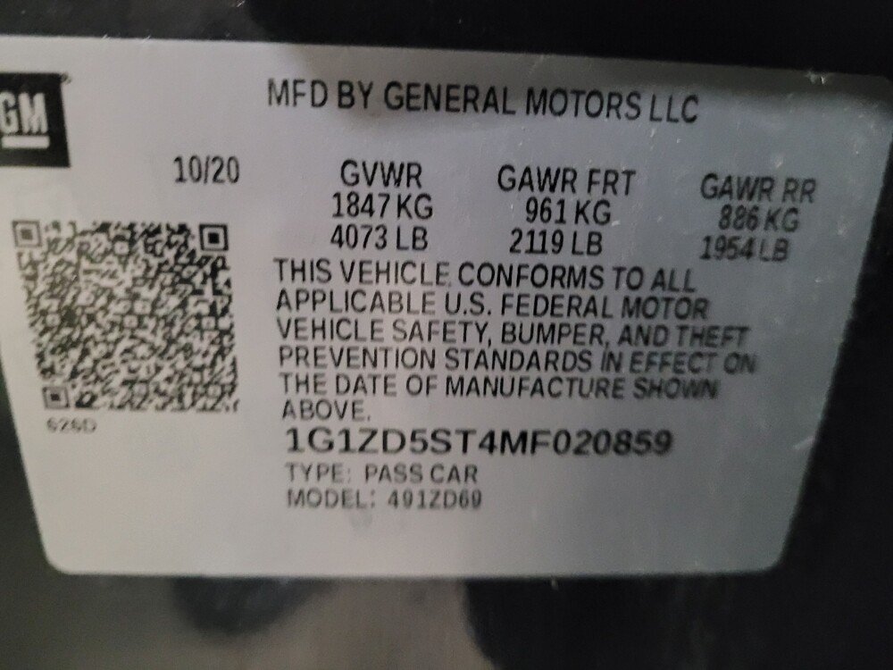 2021 Chevrolet Malibu in Allentown, PA 18103 - 18084998 33