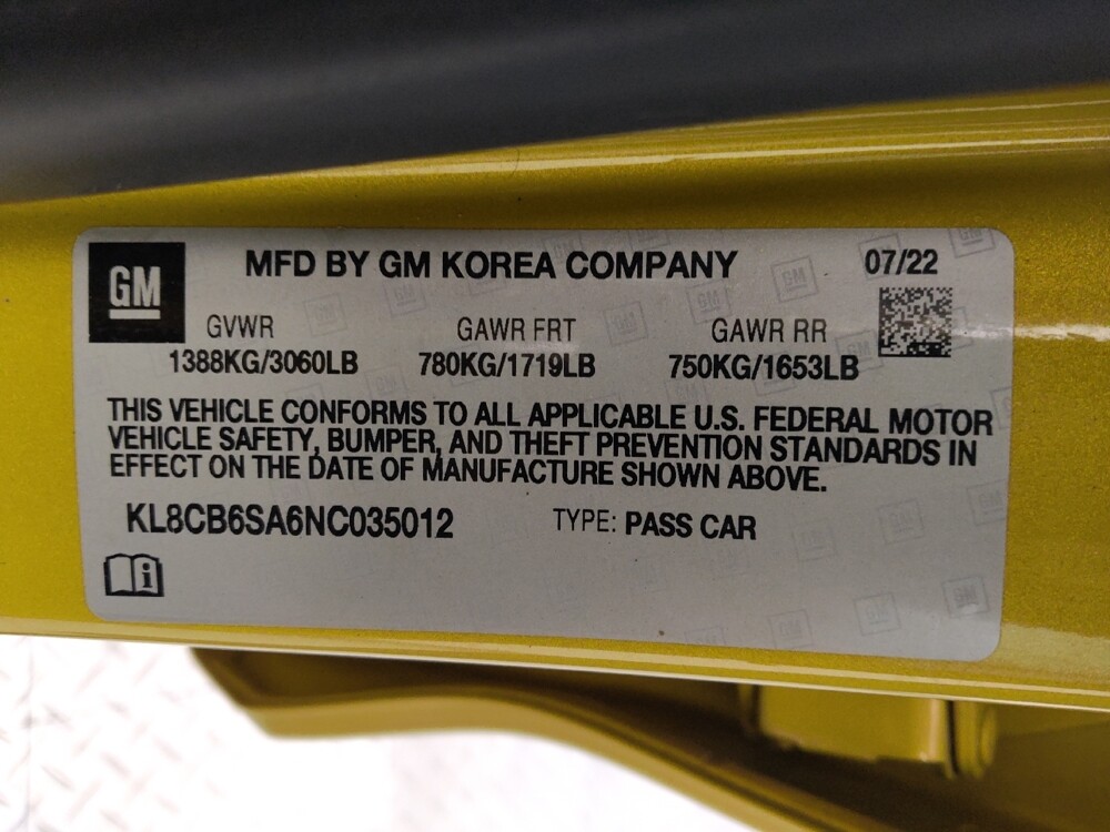 2022 Chevrolet Spark in Gladstone, MO 64118 - 18085007 33