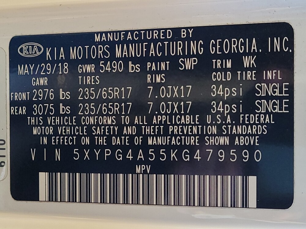 2019 Kia Sorento in Gainesville, FL 32609 - 18085028 33