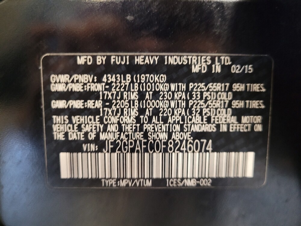 2015 Subaru XV Crosstrek in Pensacola, FL 32505 - 18085039 33