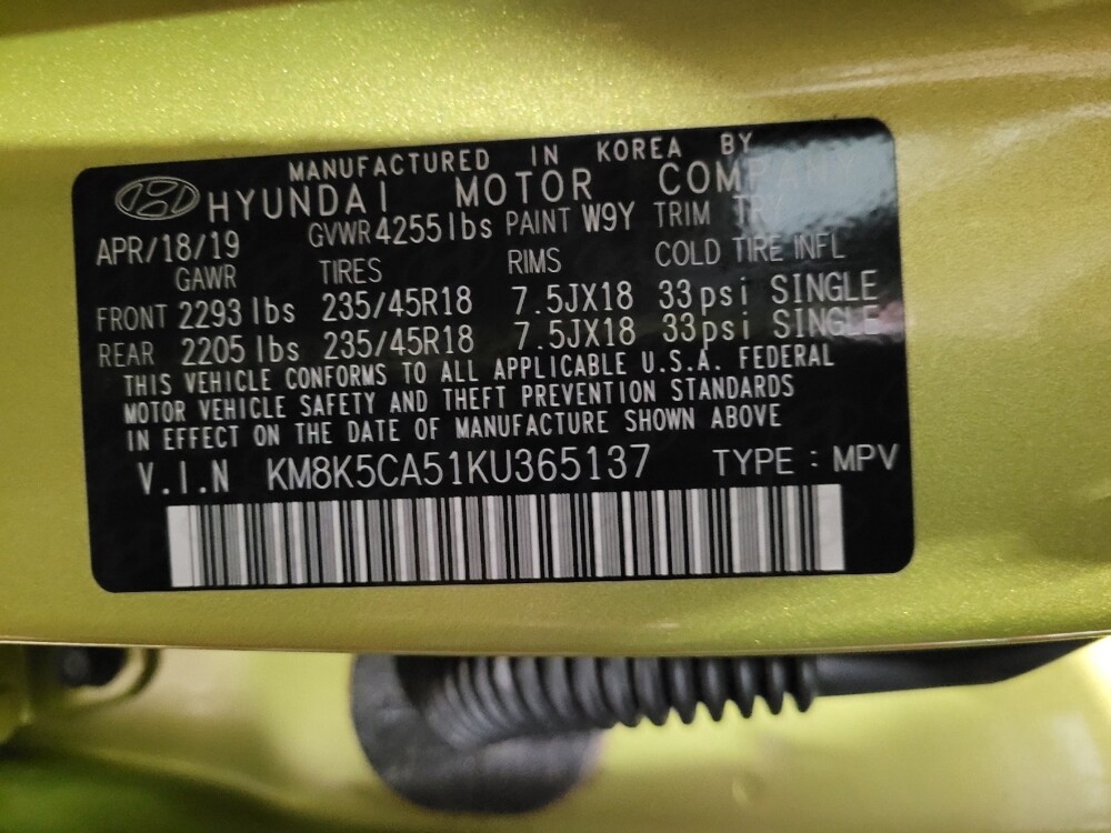 2019 Hyundai Kona in Temple Hills, MD 20746 - 18085041 33