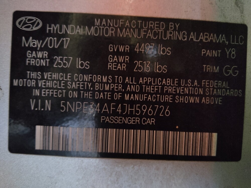 2018 Hyundai Sonata in Jacksonville, FL 32225 - 18085054 33