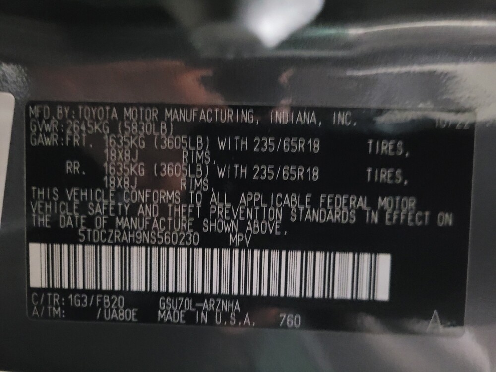 2022 Toyota Highlander in Allentown, PA 18103 - 18085069 33