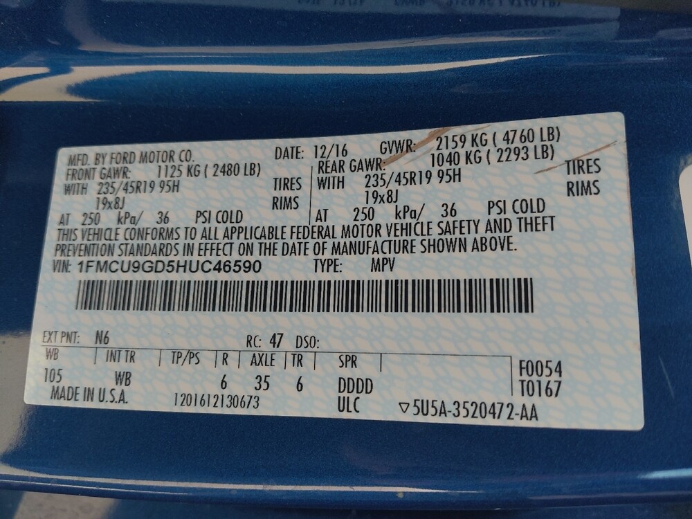 2017 Ford Escape in Marietta, GA 30062 - 18085074 33