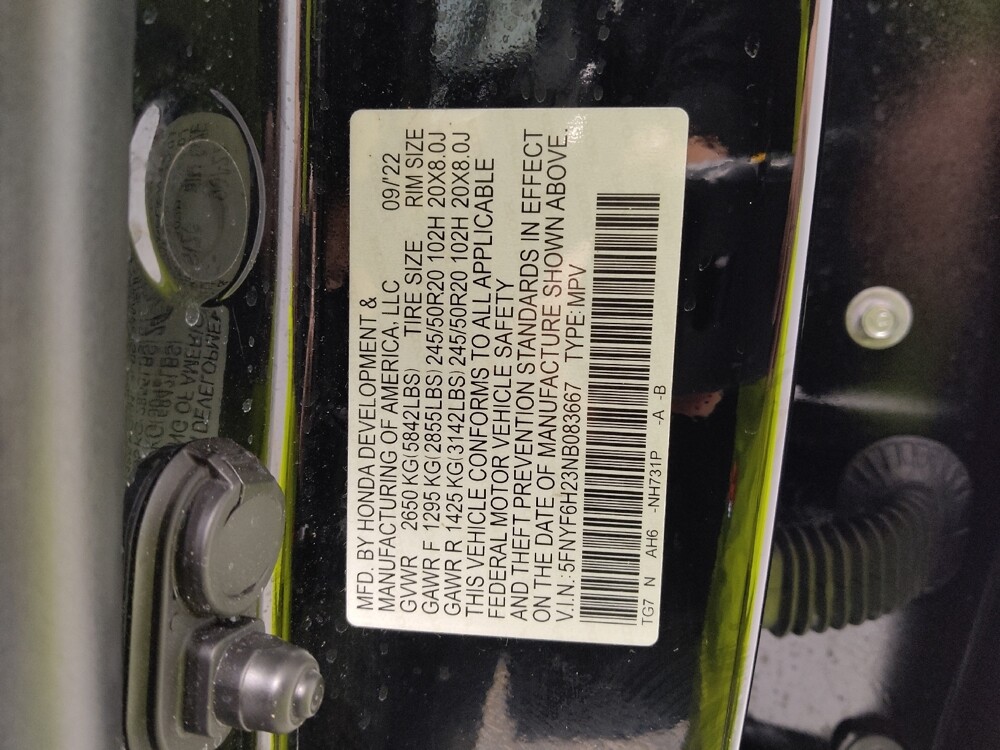 2022 Honda Pilot in Columbus, OH 43231 - 18085078 33