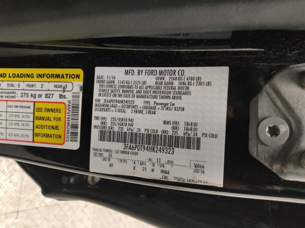 2017 Ford Fusion in Ft Wayne, IN 46805 - 18085100 33