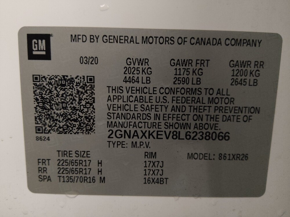 2020 Chevrolet Equinox in Live Oak, TX 78233 - 18085113 33