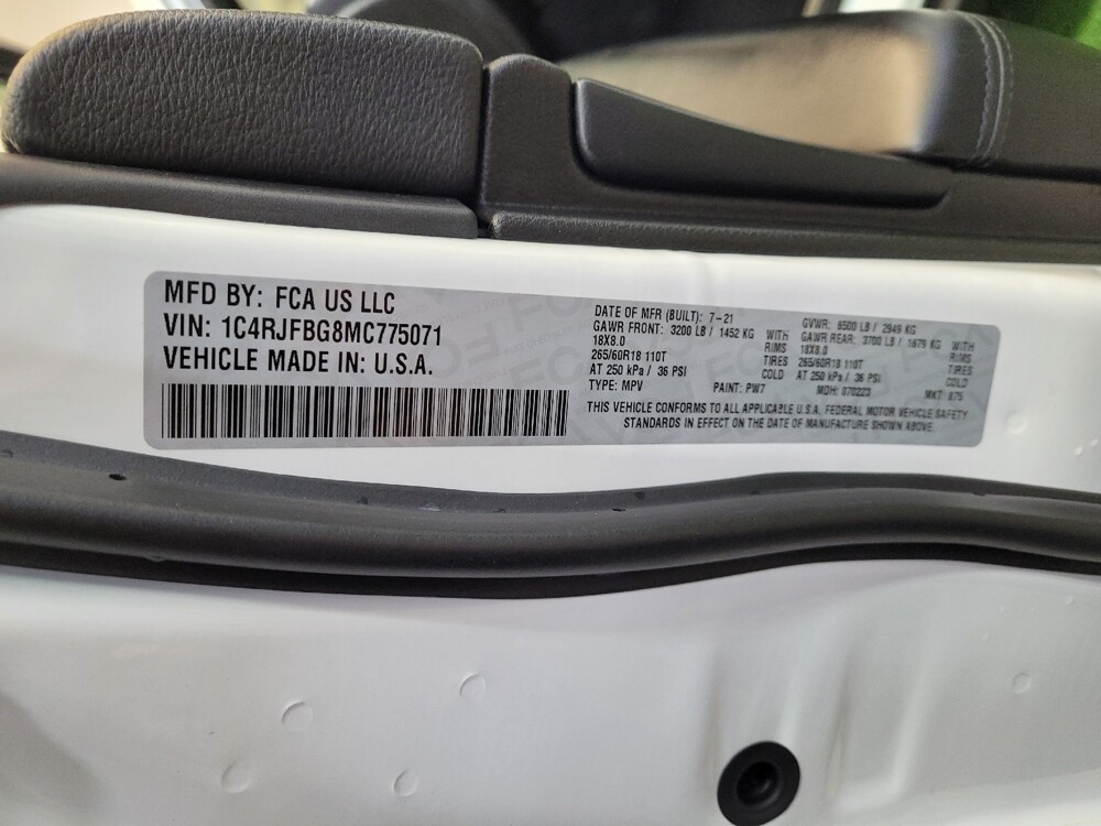 2021 Jeep Grand Cherokee in Toledo, OH 43617 - 18085120 33