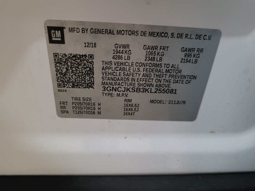 2019 Chevrolet Trax in Glen Burnie, MD 21061 - 18085130 33