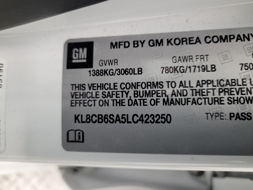 2020 Chevrolet Spark in Las Vegas, NV 89102 - 18085200 33