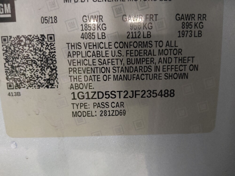 2018 Chevrolet Malibu in Jackson, MS 39211 - 18085203 33