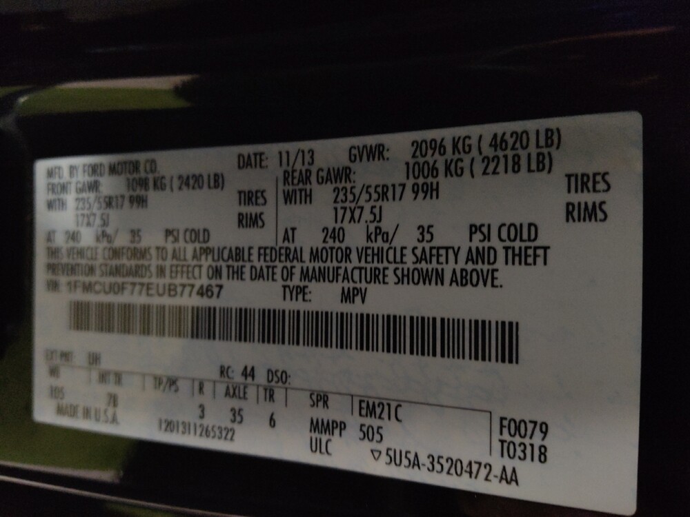 2014 Ford Escape in Chattanooga, TN 37421 - 18085210 33