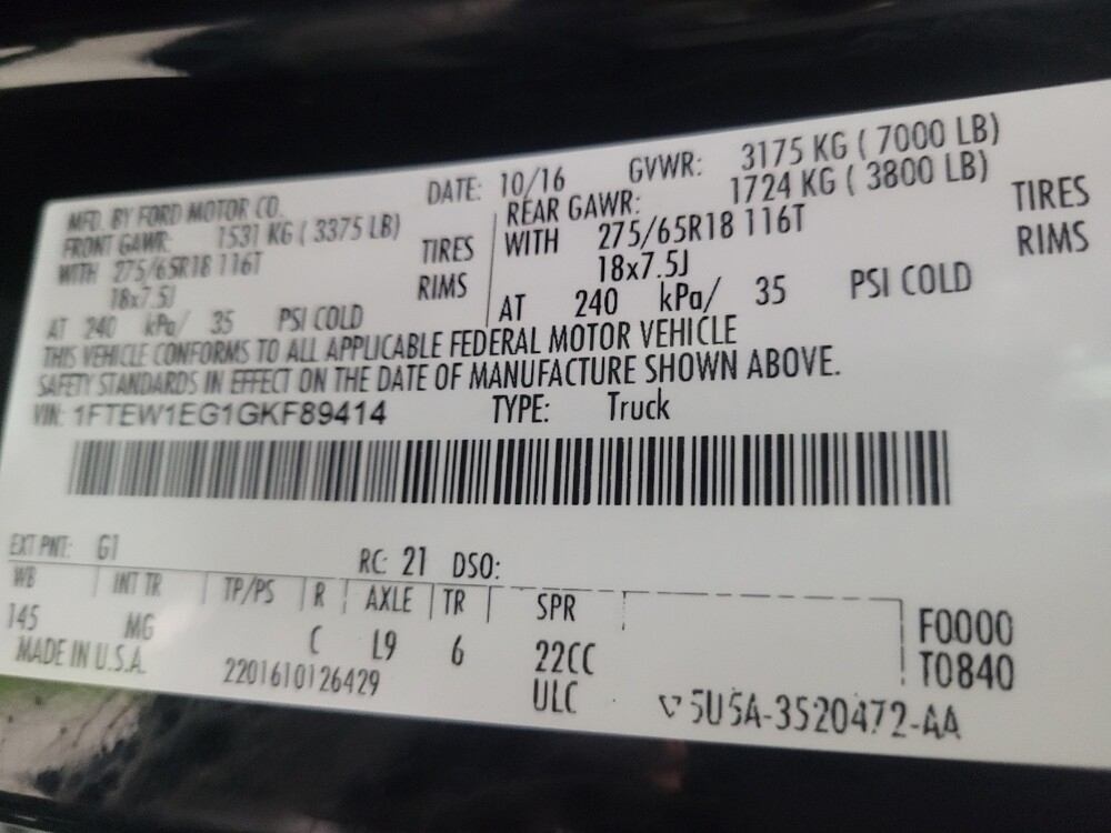 2016 Ford F150 in Jackson, MS 39211 - 18085211 33