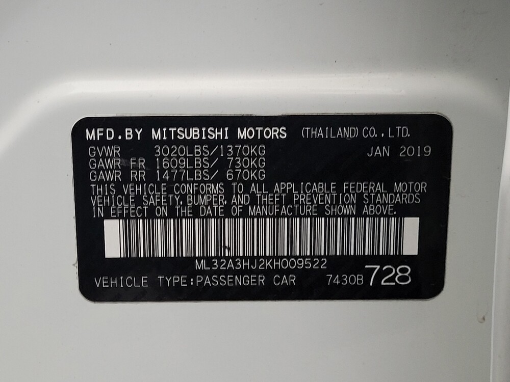 2019 Mitsubishi Mirage in Albuquerque, NM 87123 - 18085241 33