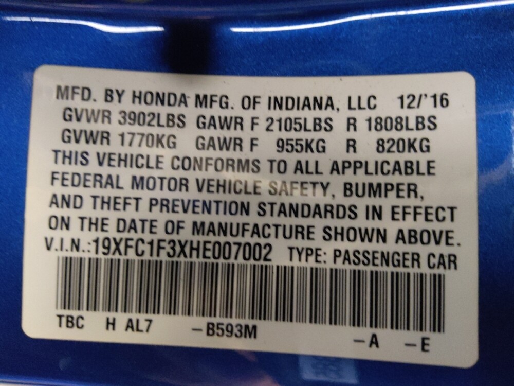 2017 Honda Civic in Mesa, AZ 85210 - 18085245 33